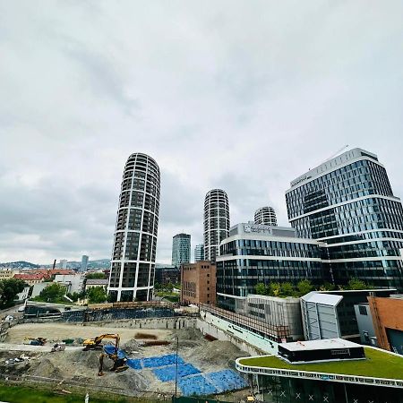 Apartments05 In New Building With Free Parking Panorama City - Amazing View Close To Old Town Bratislava Exterior foto